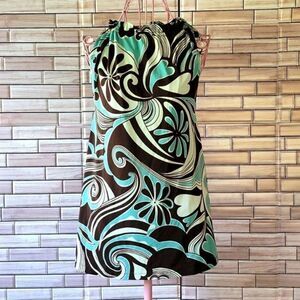 Flower 70's inspired top Size S
